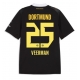 Borussia Dortmund Joey Veerman #25 Replike Gostujuci Dres 2026-27 Kratak Rukav